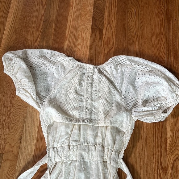 NWT Anthropologie Verb Agneza Lace Dress By Pallavi Singhee Sz 6 - Picture 13 of 16